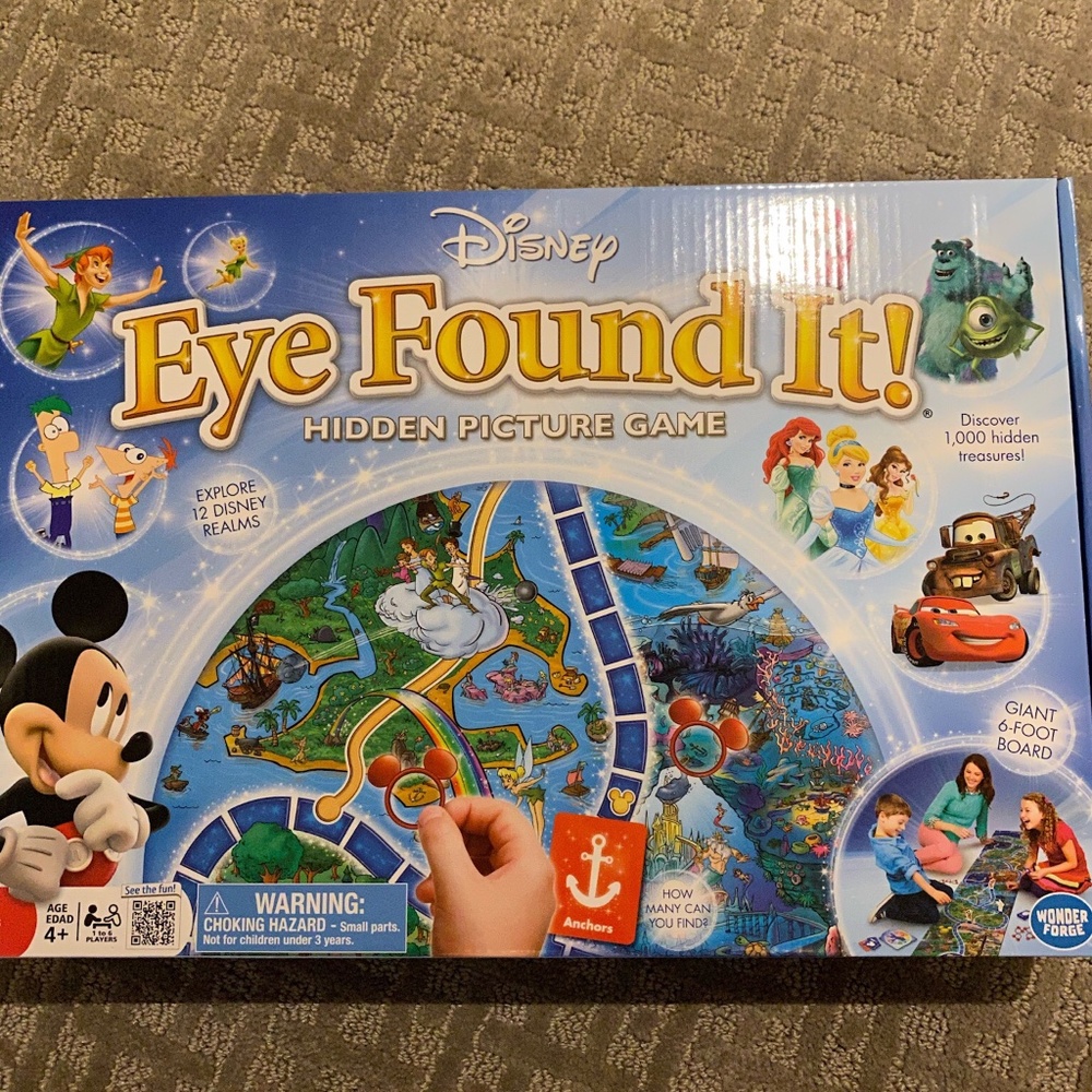 Board game "Eye Found It" Disney edition